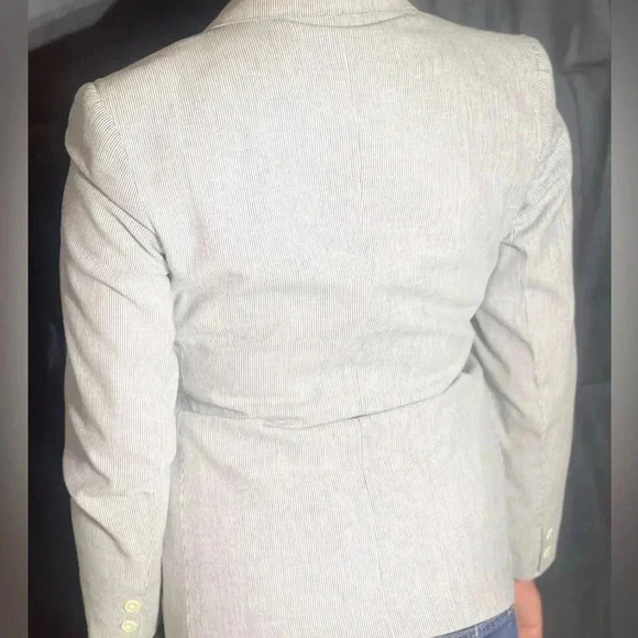 Vintage 80s Pinstripe Blazer by Stephen Douglas ltd - Picture 8 of 8